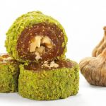 Loukoum Figue et Noix , Poudre de Pistache